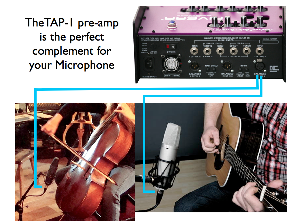 Rivera Sedona Tube Acoustic Preamp TAP1 Indiegogo