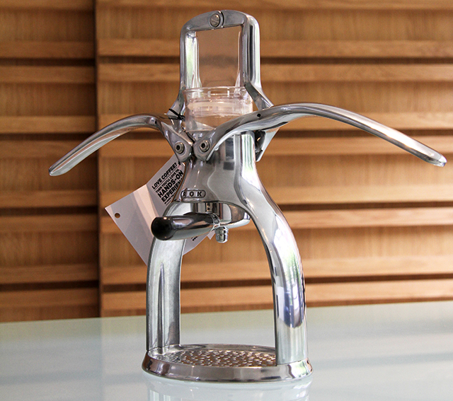The revolutionary ROK Coffee Grinder Indiegogo