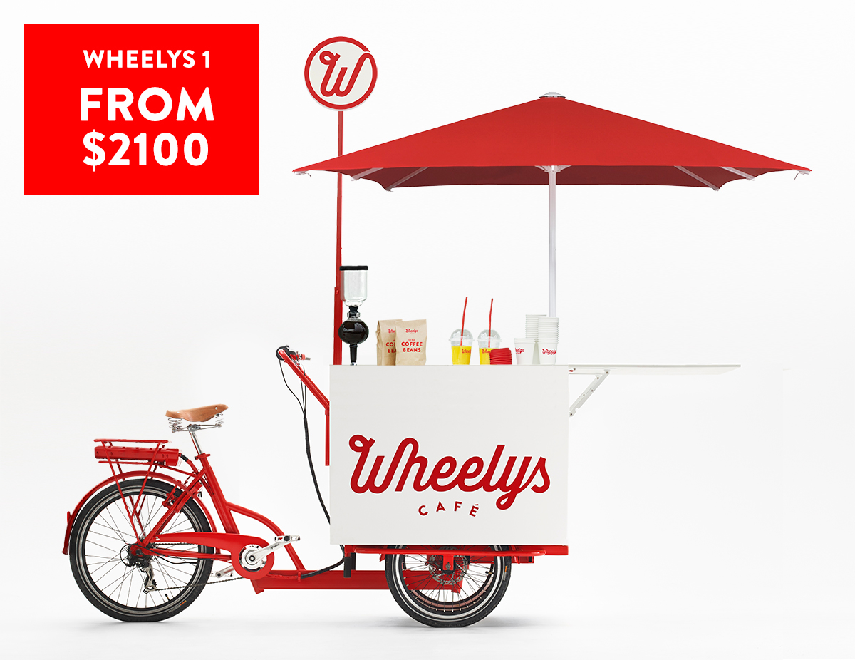 Wheelys. A café in a bike. Deal with it. Indiegogo