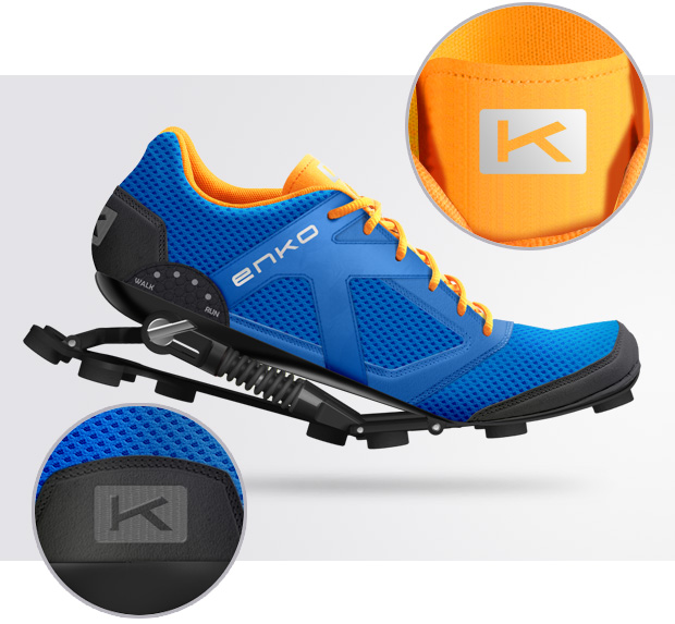 ENKO Running Shoe Comfort and Power Indiegogo