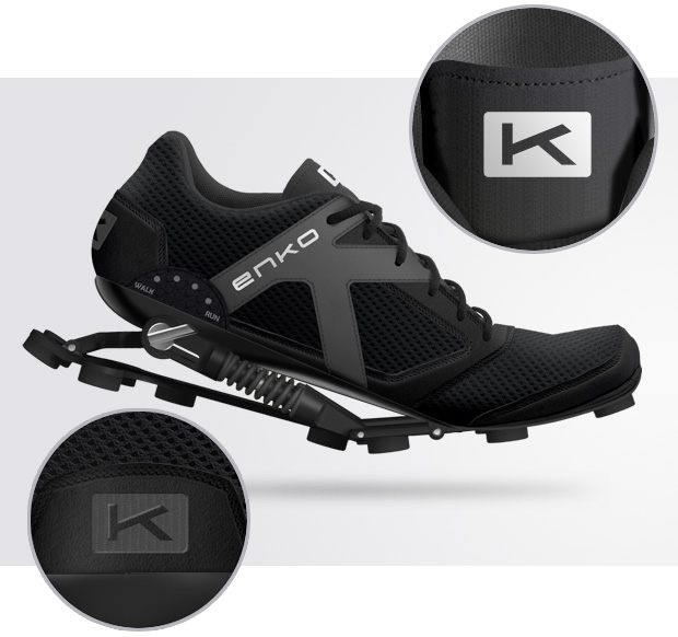 ENKO Running Shoe Comfort and Power Indiegogo