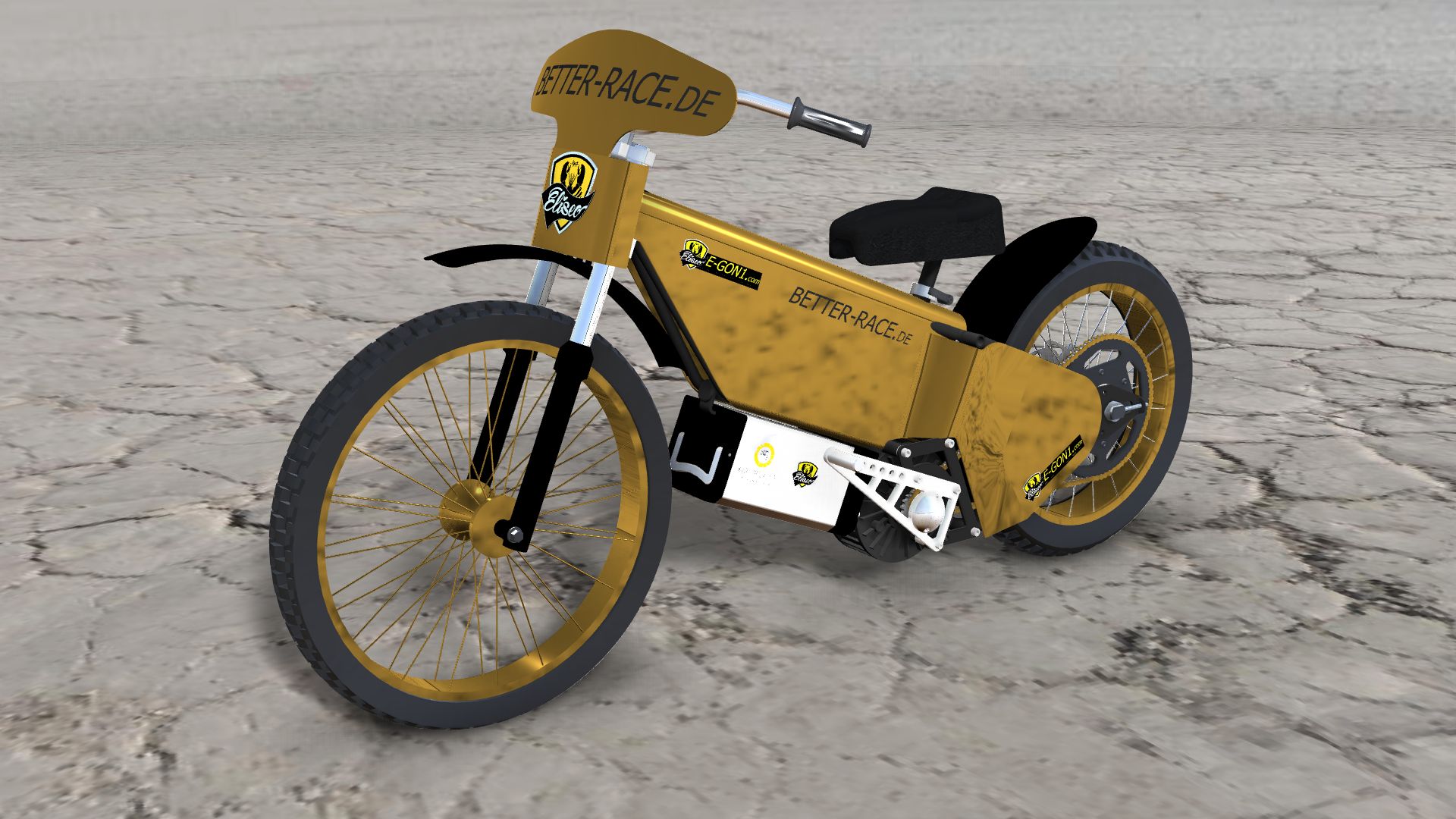 First Electric Speedway Bike by Eliseo Hummer Indiegogo