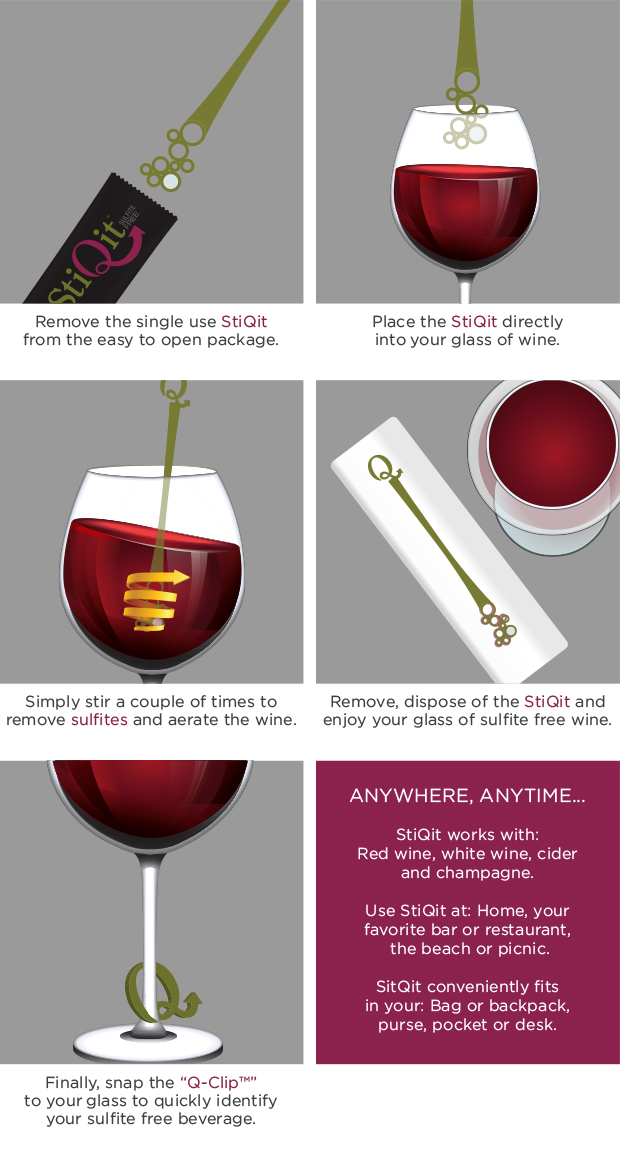 StiQit Remove All Sulfites From Any Wine. Indiegogo