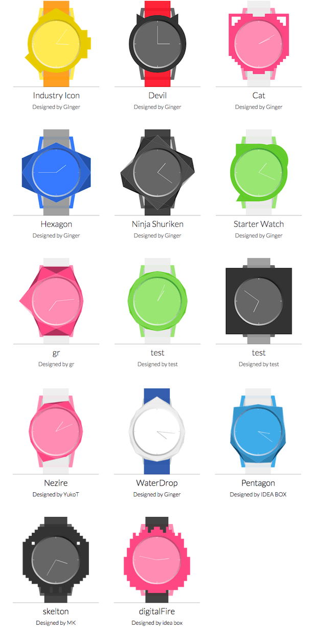 Starter Watch design your own watch Indiegogo
