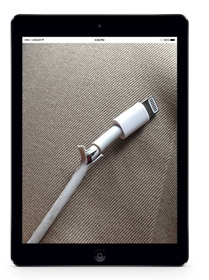 CordArmor Never Replace a Broken iPhone Cable Again! Indiegogo