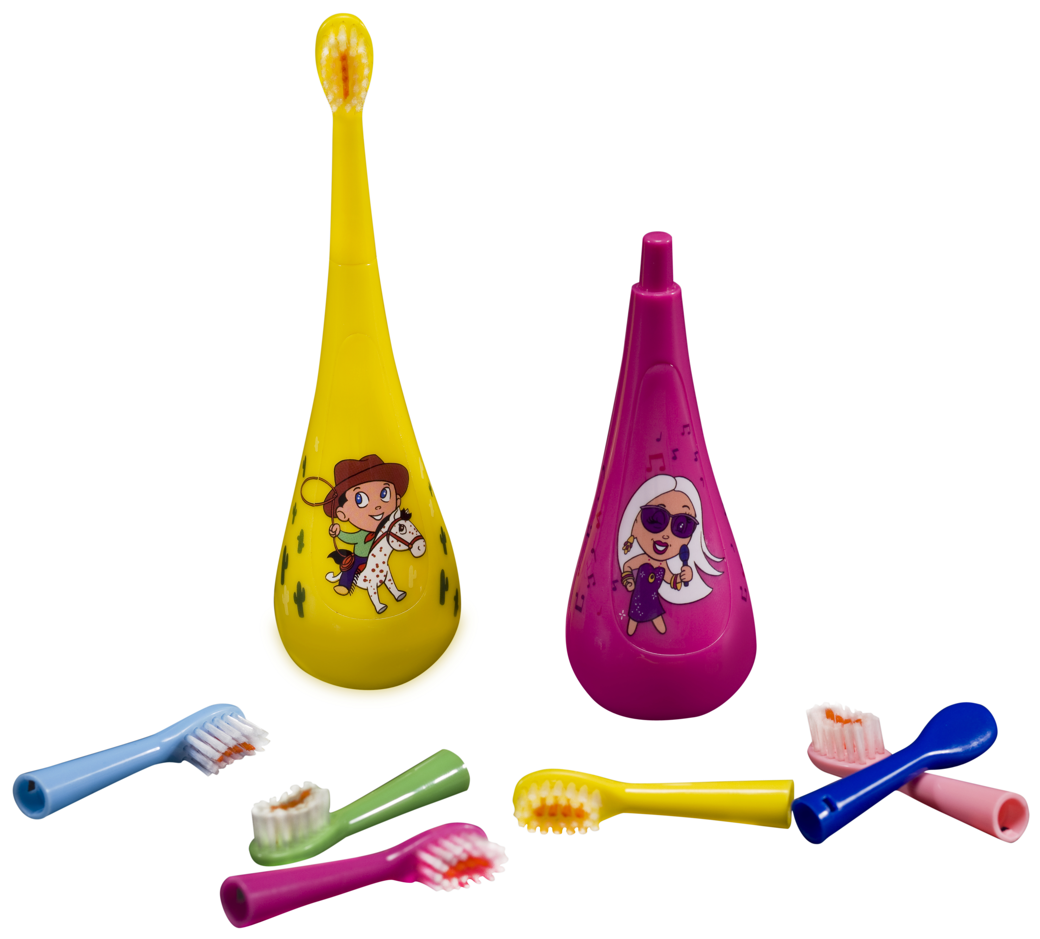 The Rockabilly Kids Next Generation Toothbrushes by Hamish Khayat