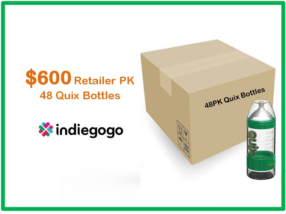 Quix The Quick Mix Bottle Indiegogo