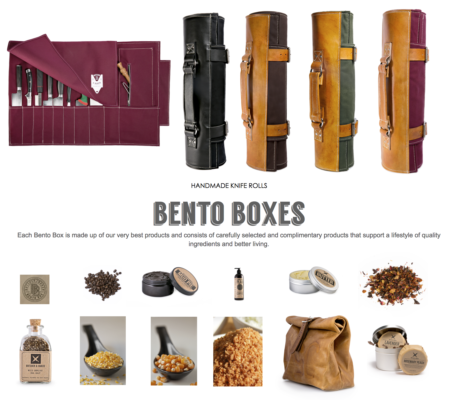 Butcher & Baker Highest Grade, American Made. Indiegogo