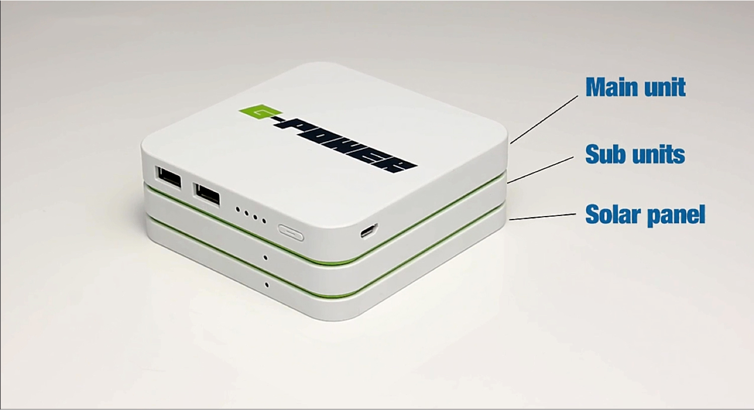 gpower,ultimate stackable power bank ! | Indiegogo