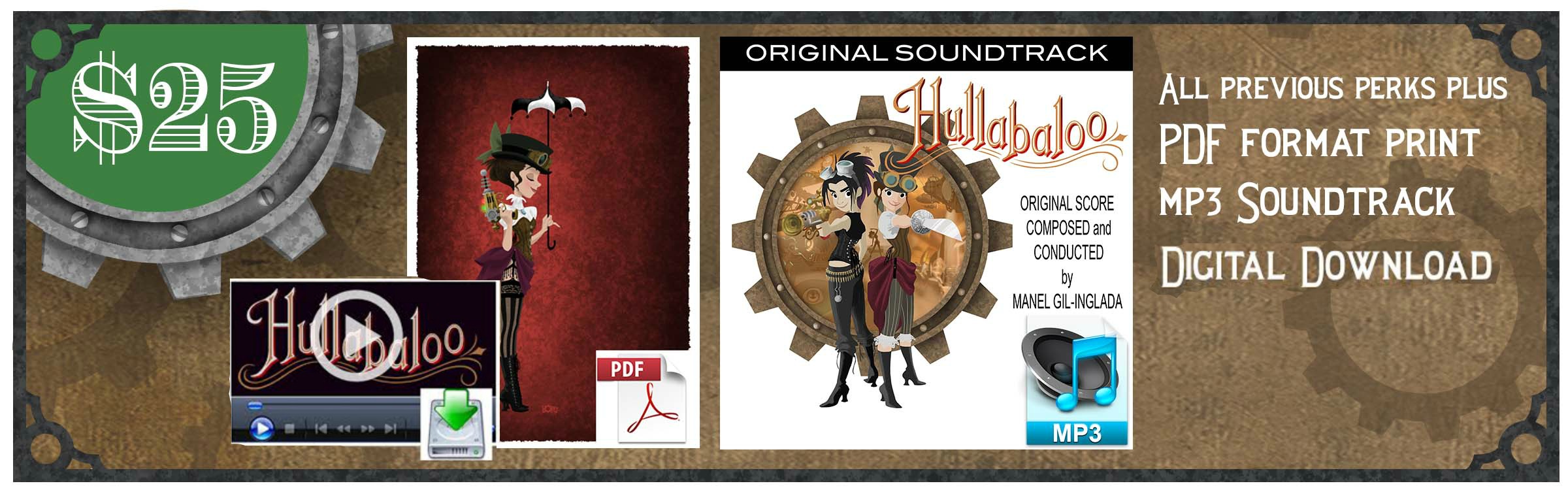 Hullabaloo Steampunk animated film Indiegogo