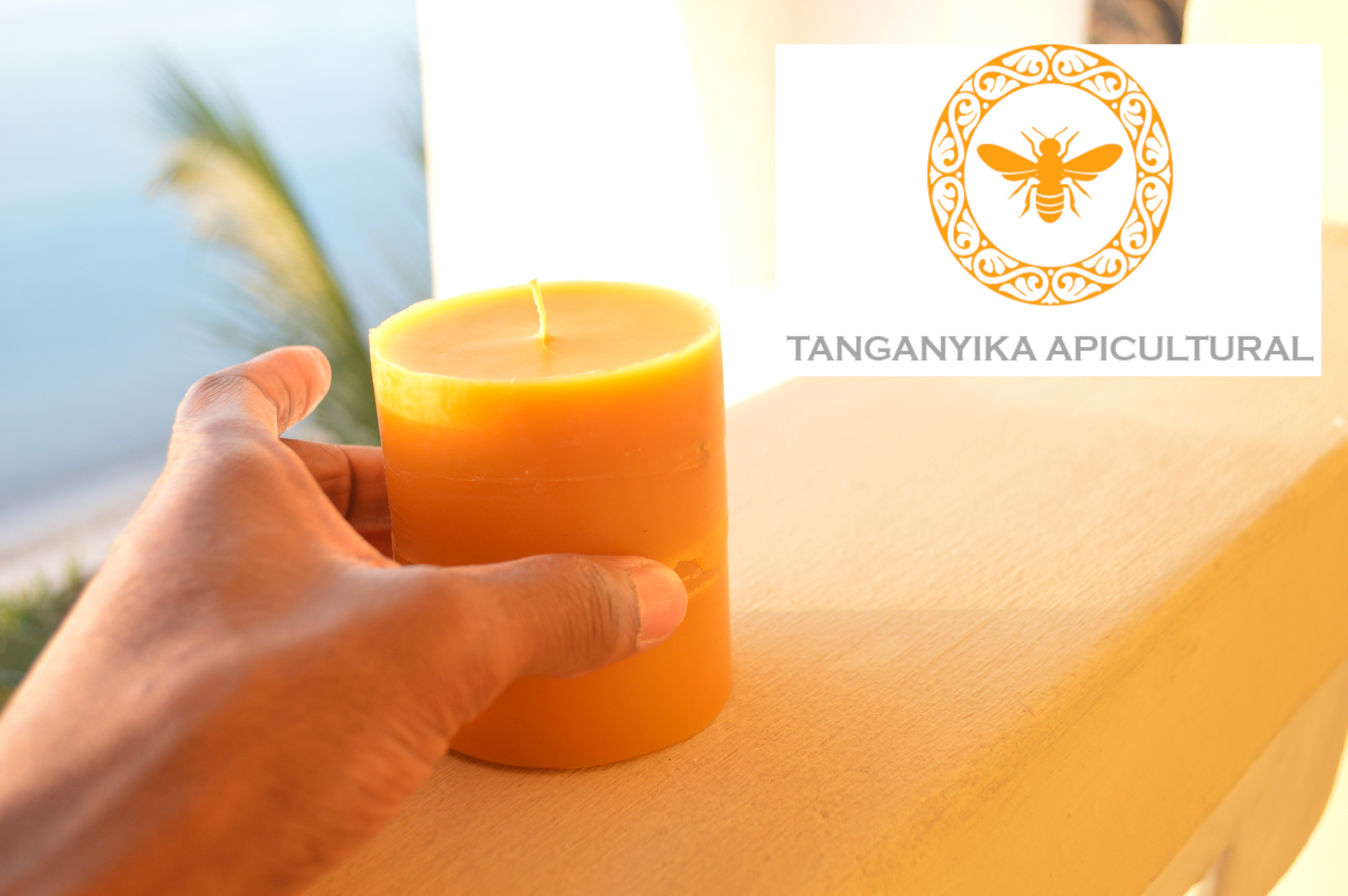 Natural AirPurifying African Beeswax Candles Indiegogo