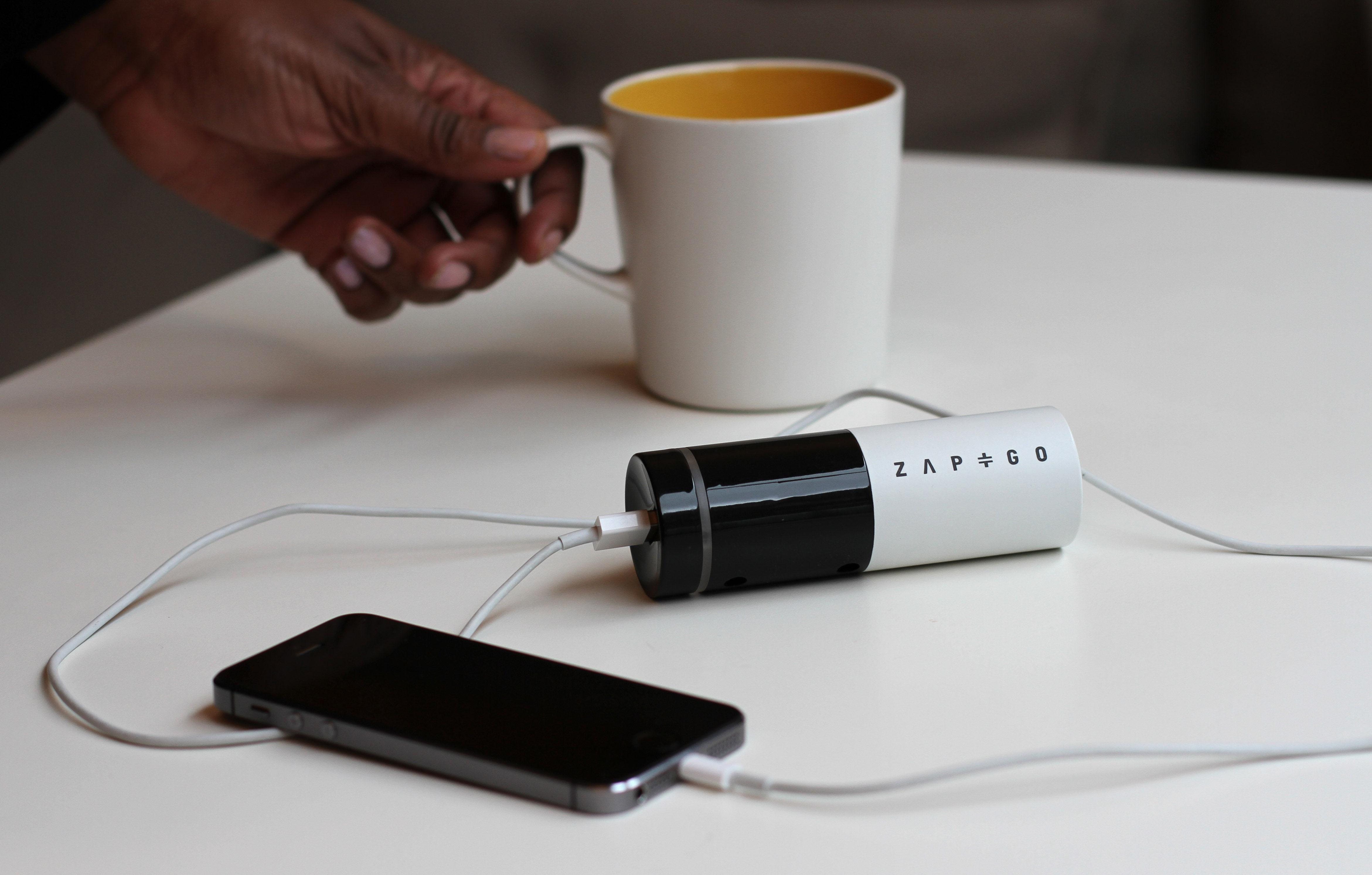 Zap&Go first graphene supercapacitor charger Indiegogo